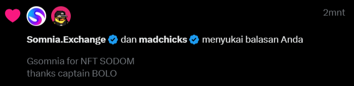 syntax_php's tweet photo. If you are observant there are two large ecosystems in the Somnia Network network, who always like my status.
BIG thanks for @somniaexchange and @madChicksNFT.
#CreatorSomnia
@Somnia_Network @SomniaEco @0xPaulThomas @dmitrysitskiy https://t.co/NnJ3FgMjwM