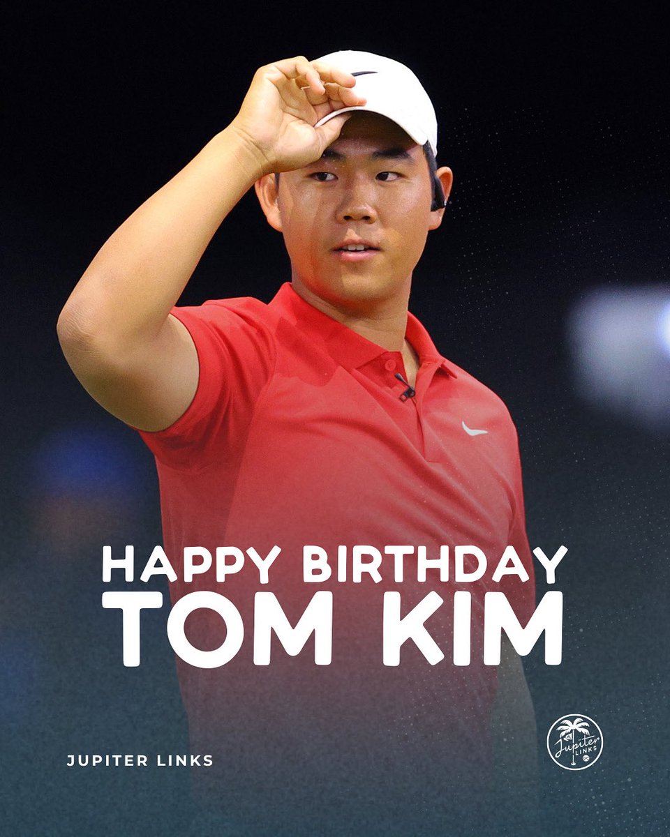 JupiterLinksGC's tweet image. Help us wish TGL Tom a happy birthday! 🎉