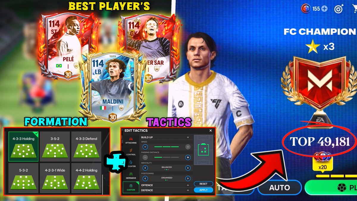 RKFCMOBILE🇮🇳 (@rkfcmobile) on Twitter photo 🎯Best MM Tactics to Reach Fc Champion 🏆 After Gameplay Update 🥶☠️ Must watch 📸👇
youtu.be/Jzq0hAGg9J4?si…
RT Appreciate 🔄
<a href="/Akash62455881/">Akash_Beast</a> <a href="/bavani_moin/">Moin Bavani</a> <a href="/FCM_KEAN/">FCM KEAN🇺🇬</a> <a href="/FirstHalfYT/">FirstHalf EAFC</a> <a href="/GokuFifaMobile/">Goku🇮🇳</a> <a href="/tutiofifa/">Tío Fifah 🇨🇴 🇵🇸 حرة</a> <a href="/khoonigamingg/">Khooni Gaming</a> <a href="/Kunaal991/">RockFc</a> <a href="/RAHULFC186262/">FC_ALEX_DEVA_IND</a> <a href="/MysterioDeYT/">De MYSTéRIO</a> <a href="/Neonfc24/">NEON FC</a> 🎯Best MM Tactics to Reach Fc Champion 🏆 After Gameplay Update 🥶☠️ Must watch 📸👇
youtu.be/Jzq0hAGg9J4?si…
RT Appreciate 🔄
<a href="/Akash62455881/">Akash_Beast</a> <a href="/bavani_moin/">Moin Bavani</a> <a href="/FCM_KEAN/">FCM KEAN🇺🇬</a> <a href="/FirstHalfYT/">FirstHalf EAFC</a> <a href="/GokuFifaMobile/">Goku🇮🇳</a> <a href="/tutiofifa/">Tío Fifah 🇨🇴 🇵🇸 حرة</a> <a href="/khoonigamingg/">Khooni Gaming</a> <a href="/Kunaal991/">RockFc</a> <a href="/RAHULFC186262/">FC_ALEX_DEVA_IND</a> <a href="/MysterioDeYT/">De MYSTéRIO</a> <a href="/Neonfc24/">NEON FC</a>