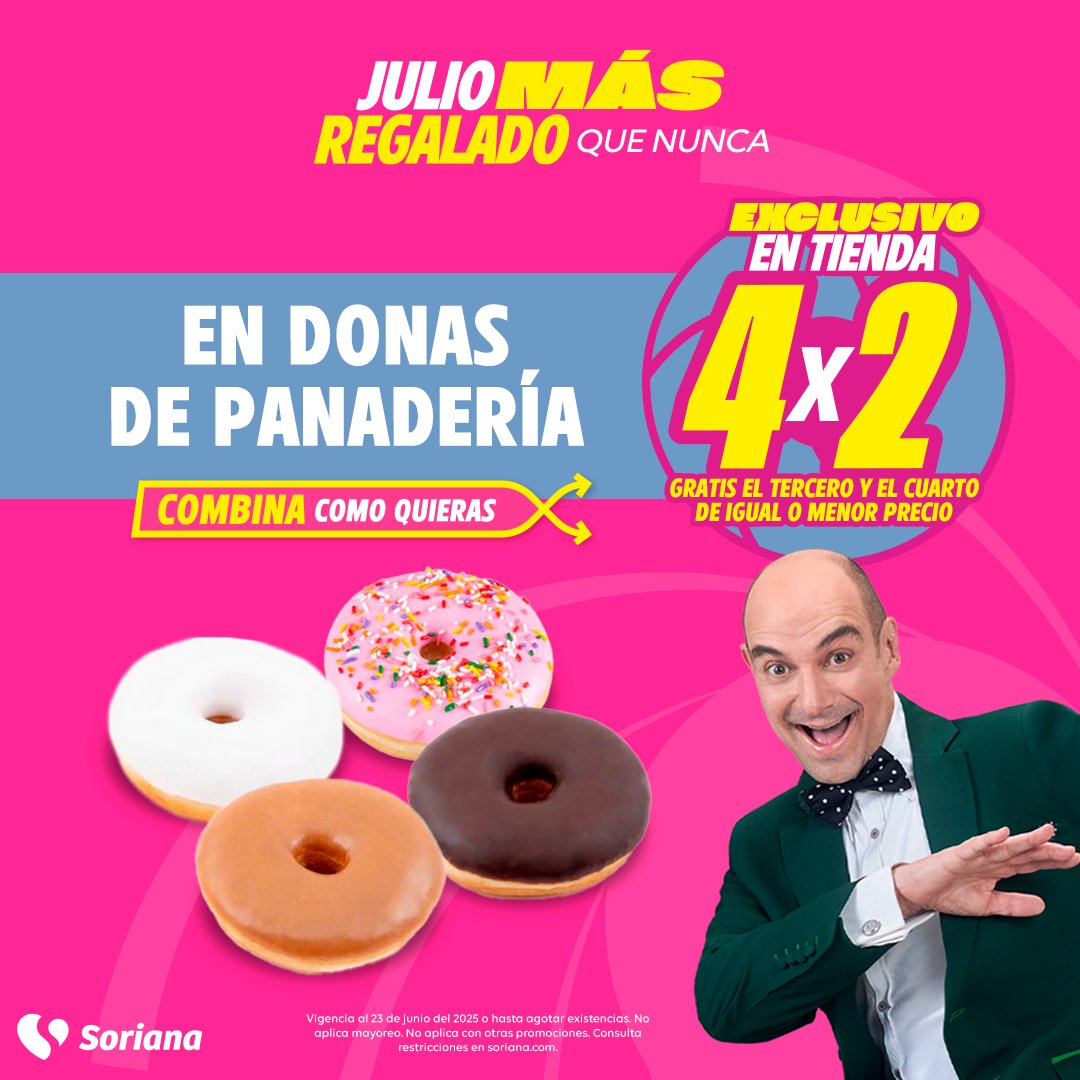 Sábado con "S" de:​

 se antoja algo delicioso.  soriana.sng.link/Ehe43/1bi8/z4af