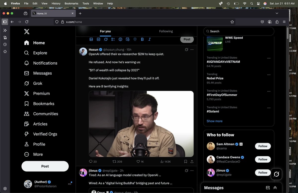 {Author} | "The Work: Defining a Fact" tweet media