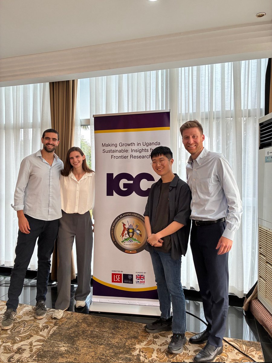 Matthew E. Kahn (@mattkahn1966) on Twitter photo Happy USC economists! (Not an oxymoron!!) Some great members of <a href="/USC_Econ/">USC Economics</a> are participating in <a href="/The_IGC/">International Growth Centre</a> events in Uganda. Happy USC economists! (Not an oxymoron!!) Some great members of <a href="/USC_Econ/">USC Economics</a> are participating in <a href="/The_IGC/">International Growth Centre</a> events in Uganda.