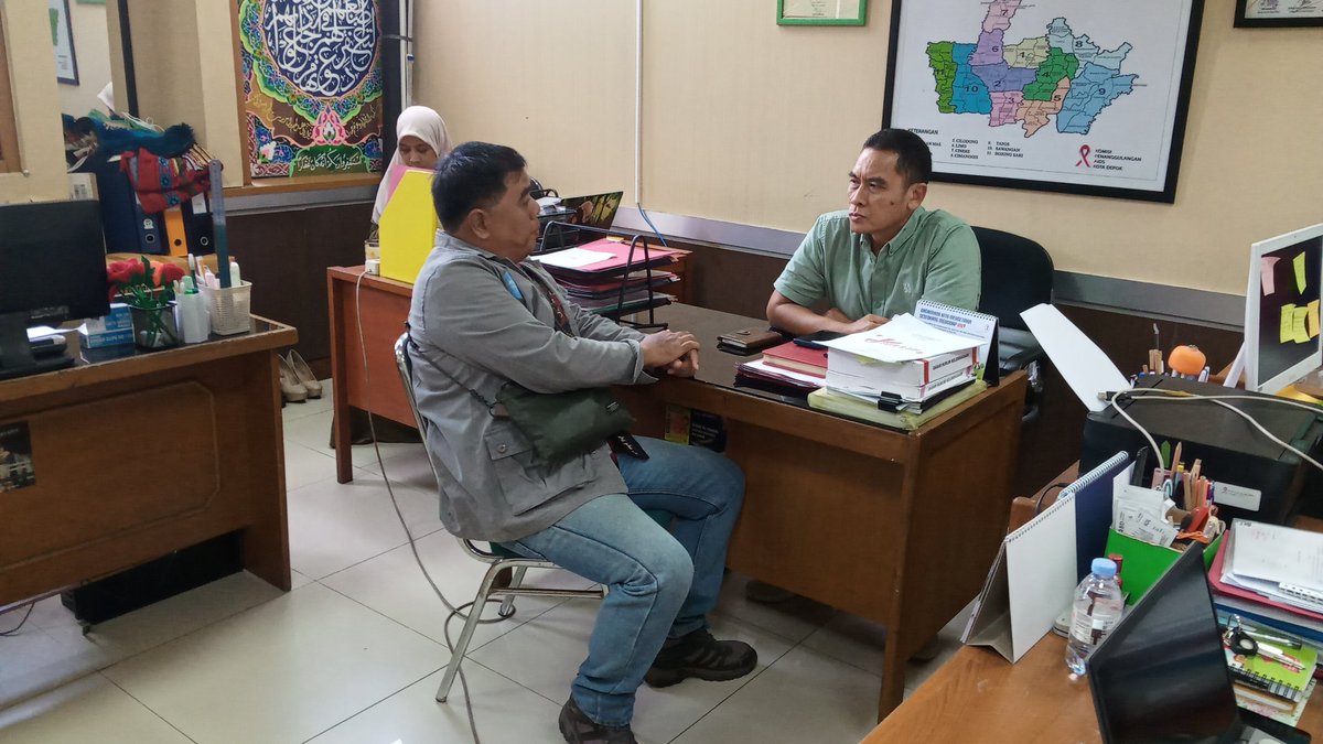 daniESyatirie's tweet image. interview dan koordinasi