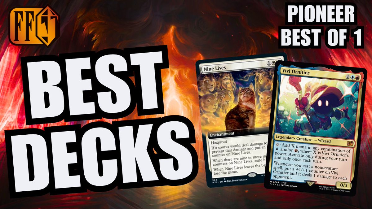 MTG_Joe (@mtgjoe2) on Twitter photo Well if you need a deck unexpectedly for MTG Arena Pioneer Best of One I got you covered with the best decks from Diamond to Mythic rank for the last week per <a href="/UntappedGG/">Untapped.gg</a>. Just in time for the "totally historic not pioneer" we swear bro play in
youtu.be/SMb0JnaH5Ac Well if you need a deck unexpectedly for MTG Arena Pioneer Best of One I got you covered with the best decks from Diamond to Mythic rank for the last week per <a href="/UntappedGG/">Untapped.gg</a>. Just in time for the "totally historic not pioneer" we swear bro play in
youtu.be/SMb0JnaH5Ac