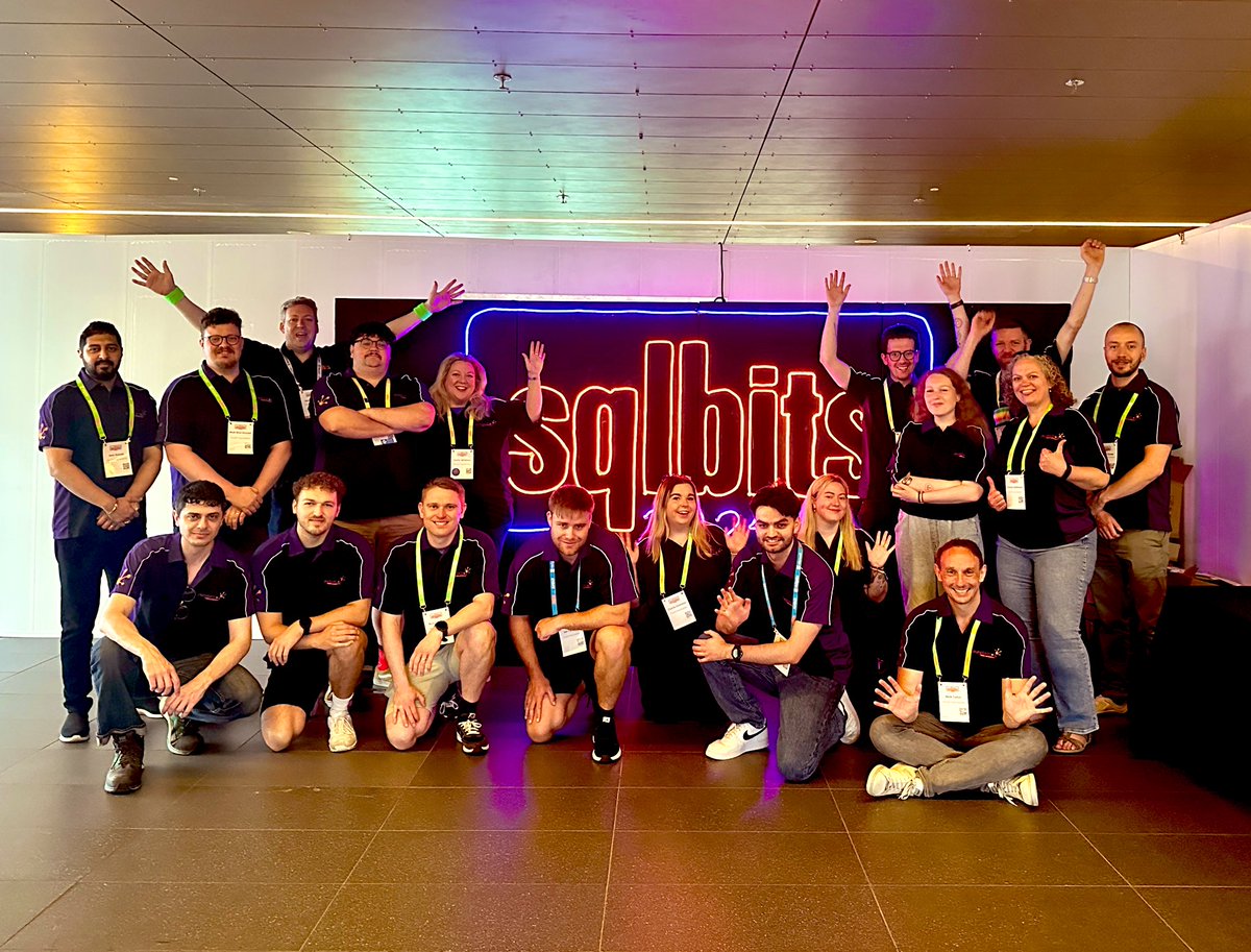 PurpleFrogSys's tweet image. Team @purplefrogsys had a great week at @SQLBits it was great catching up with the community, learning lots and of course the party! Looking forward to next year 🙌🏻 #sqlbits #sqlbits2025 #dataplatform 🐸