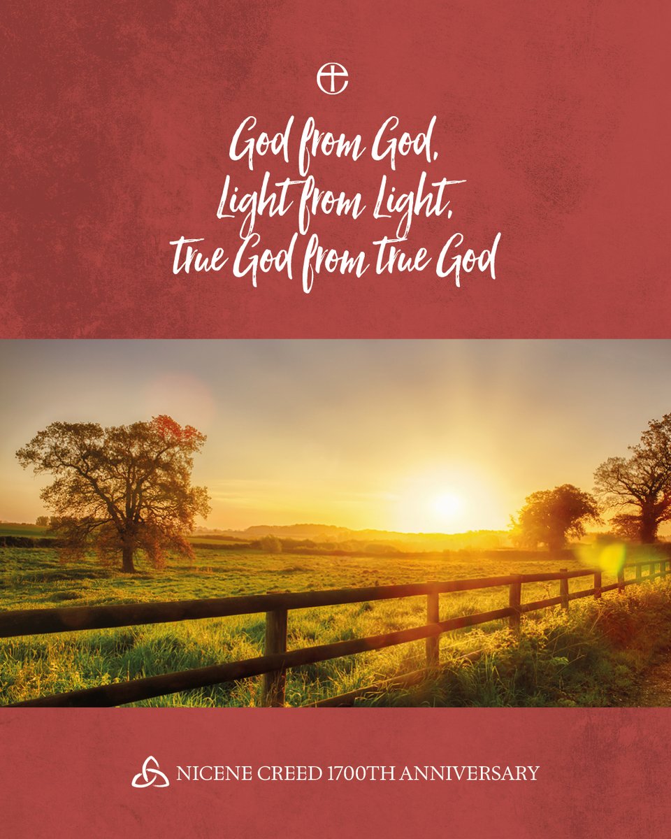 “As we seek to live our faith in everyday life, we too reflect the light of God in the world today.” 

Over 24 days, we are reflecting on each line of the Nicene Creed.

You can find the daily reflections at cofe.io/EverydayFaithA….