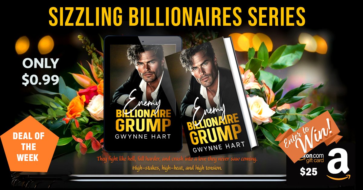 📣DEAL OF THE WEEK‼️
​🖤ENEMY BILLIONAIRE GRUMP: A Surprise Baby Age Gap Enemies-to-Lovers Romance
💞Contemporary Romance
⭐READ FREE ON KINDLE UNLIMITED✅⭐
🎁 Win a $25 AMAZON GIFT CARD
bookthrone.com/enemy-billiona…
#dealoftheweek #enemybillionairegrump #surprisebabyromance