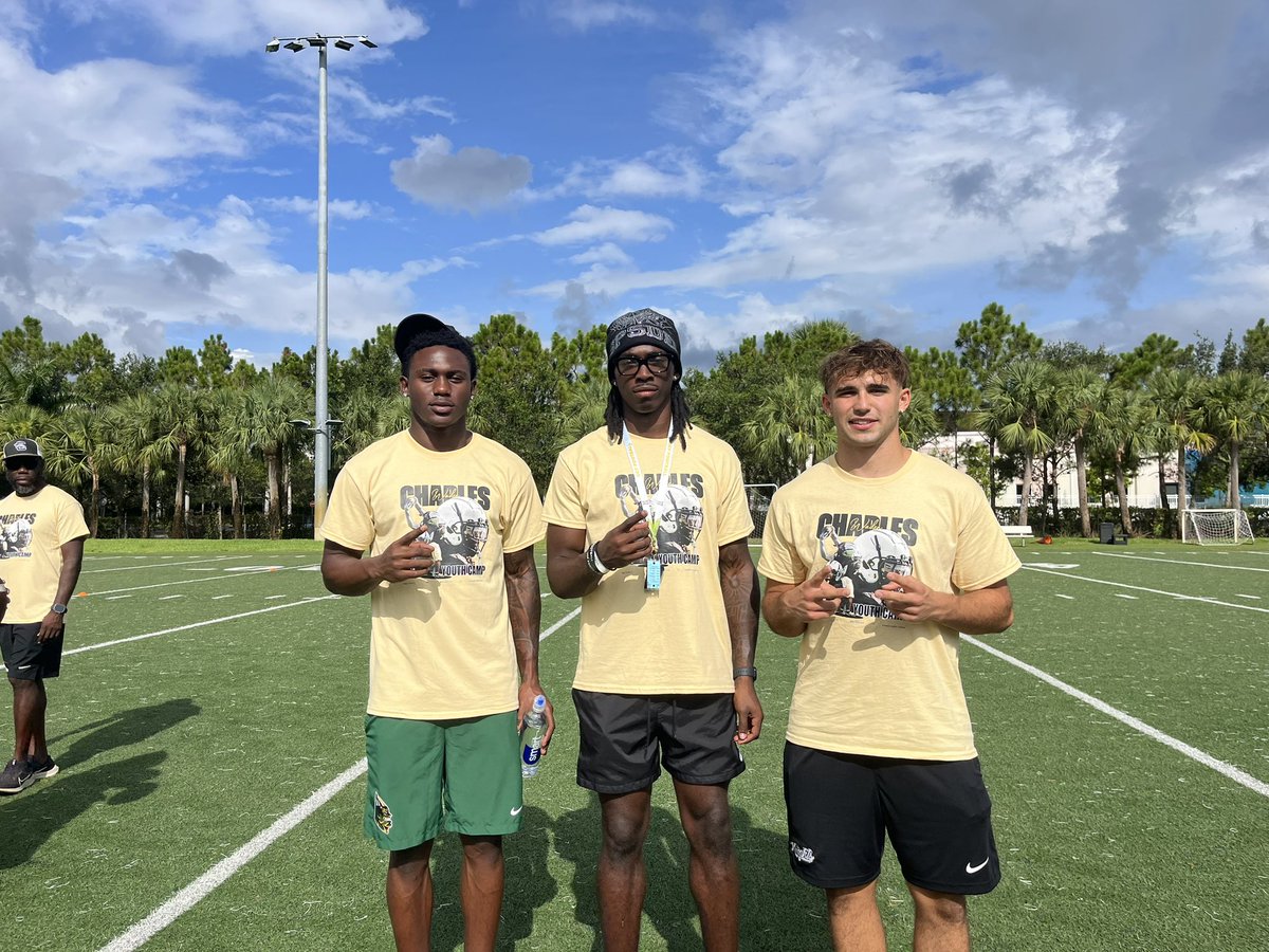 We’ve got a star studded lineup of counselors at Waden Charles’ Youth Camp including his UCF teammates Tony Williams and Davi Belfort