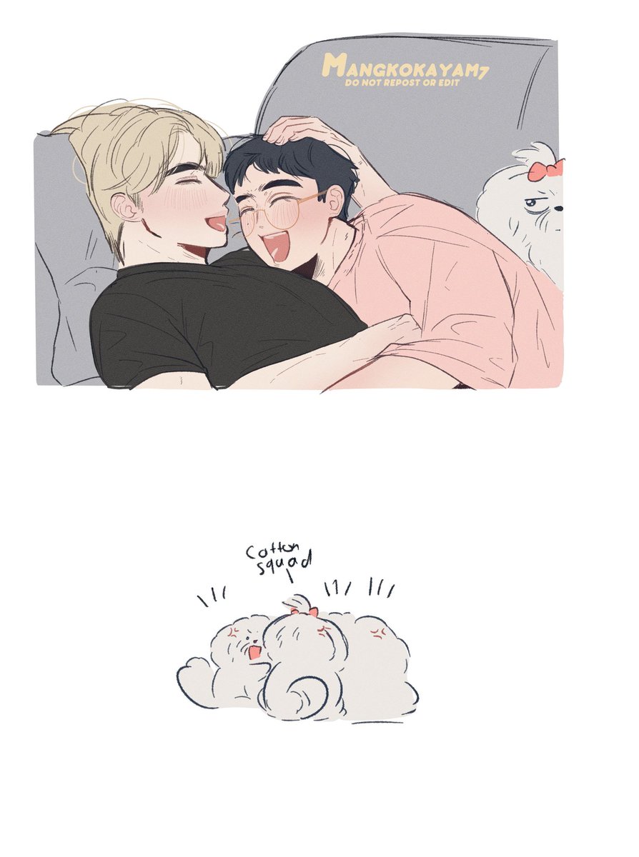 #쿱정 🍒👼 ft Kkuma 🍠

🍒: your haircut it's so cute, jeonghannie~
