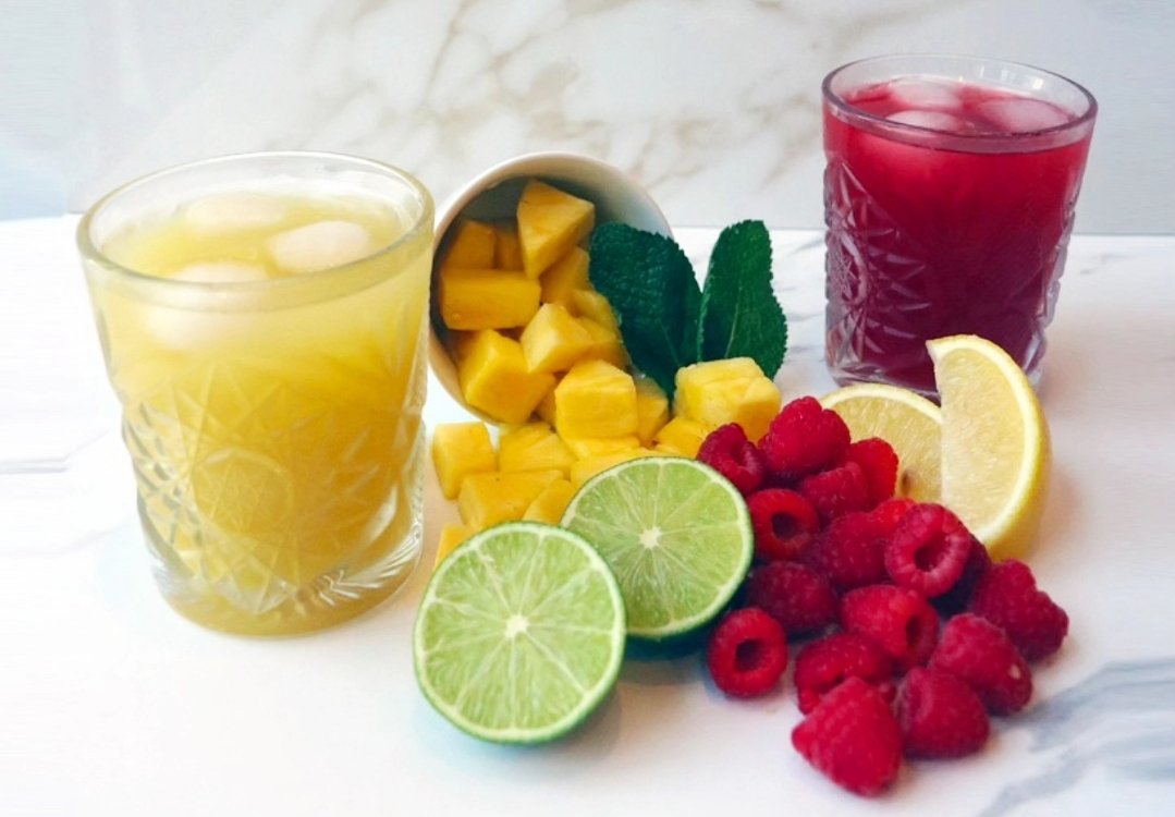 Hello Summer... and hello Refreshers! 🍹

Celebrate the first day of summer with our fresh-pressed juice blends: Pineapple Mint and Raspberry Lemonade. No added sugars. No concentrates. Just summer in a glass. 🍍 

#FreshGreekGrill #Ottawa #SummerSolstice #OttCity