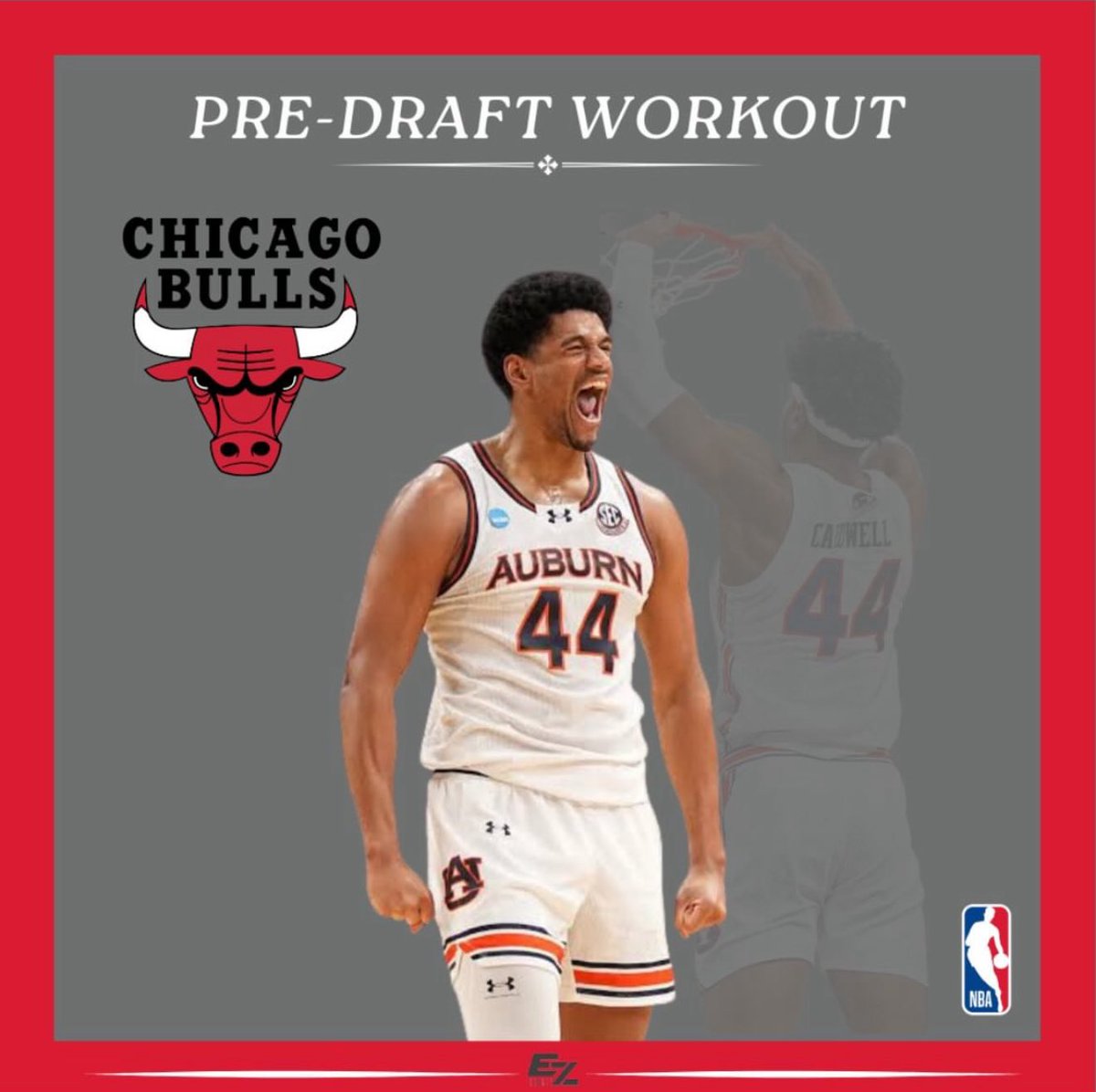 Vince Wolfram (@vincewolfram15) on Twitter photo Auburnās Dylan Cardwell is getting in more NBA pre-draft workouts, this time with the Chicago Bulls, per <a href="/EZSportsGroup/">EZ Sports Group</a>.
Chicago holds the 12th pick in the first round and the 45th pick in the second round of the draft. Auburnās Dylan Cardwell is getting in more NBA pre-draft workouts, this time with the Chicago Bulls, per <a href="/EZSportsGroup/">EZ Sports Group</a>.
Chicago holds the 12th pick in the first round and the 45th pick in the second round of the draft.