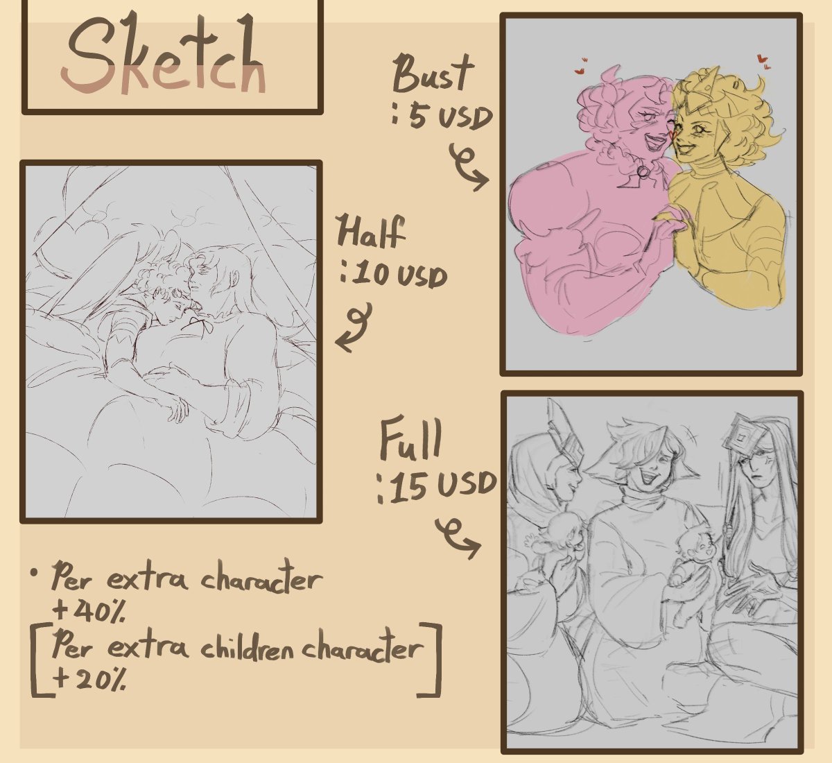 Panaishere1023's tweet image. Hi! My commission now is open‼️ ‼️
If you got interes to request me please check more inform and details in Vgen✨
My Vgen: vgen.co/Panaishere1023
Thanks for loving and support🫶✨
#commissionopen