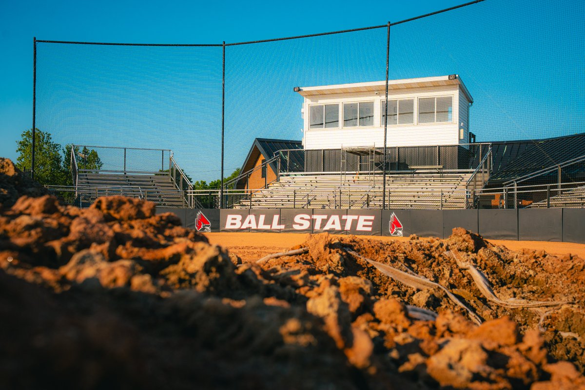 BallStateSB's tweet image. Construction is underway for our new playing surface!🏟️