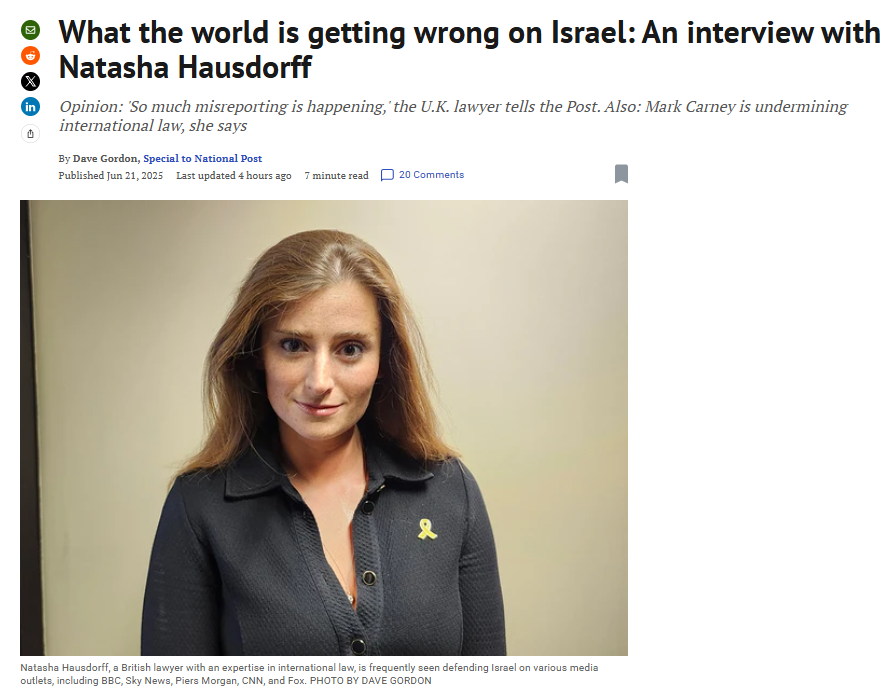 Natasha Hausdorff media (@hausdorffmedia) on Twitter photo Interview with the wonderful Dave Gordon, of the National Post, Toronto.
nationalpost.com/news/what-the-… Interview with the wonderful Dave Gordon, of the National Post, Toronto.
nationalpost.com/news/what-the-…