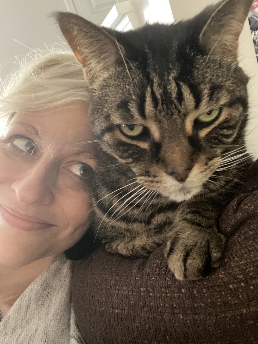 Guys I met <a href="/TheMarinaFlores/">Marina Flores</a> cat Meowly Crue. Love this fucker.