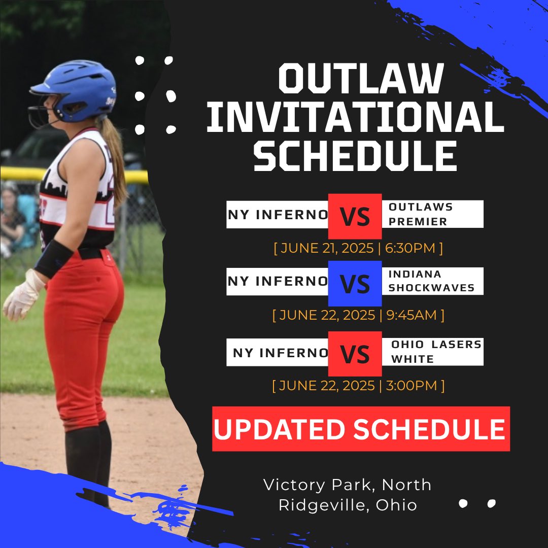 I had a great time Thursday at the <a href="/d1fastpitch1/">D1 Fastpitch</a> camp, where I got instruction by some of the best college coaches! I also competed in the Uncommitted Games against some of the best players from each of the teams in the tournament. Below is my updated schedule due to weather.