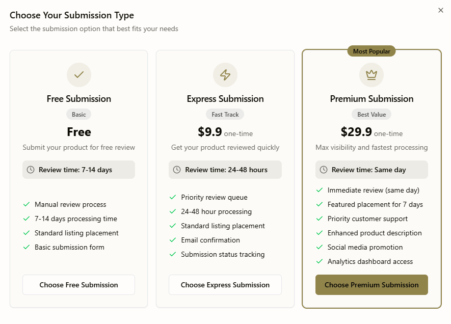 MajorBaguette's tweet photo. Added paid submissions to @DirectoryFa_st 💵

It already has:
- Paid Featuring
- Paid submissions

What should be the next monetization feature to come ? https://t.co/WxdSNREzQn