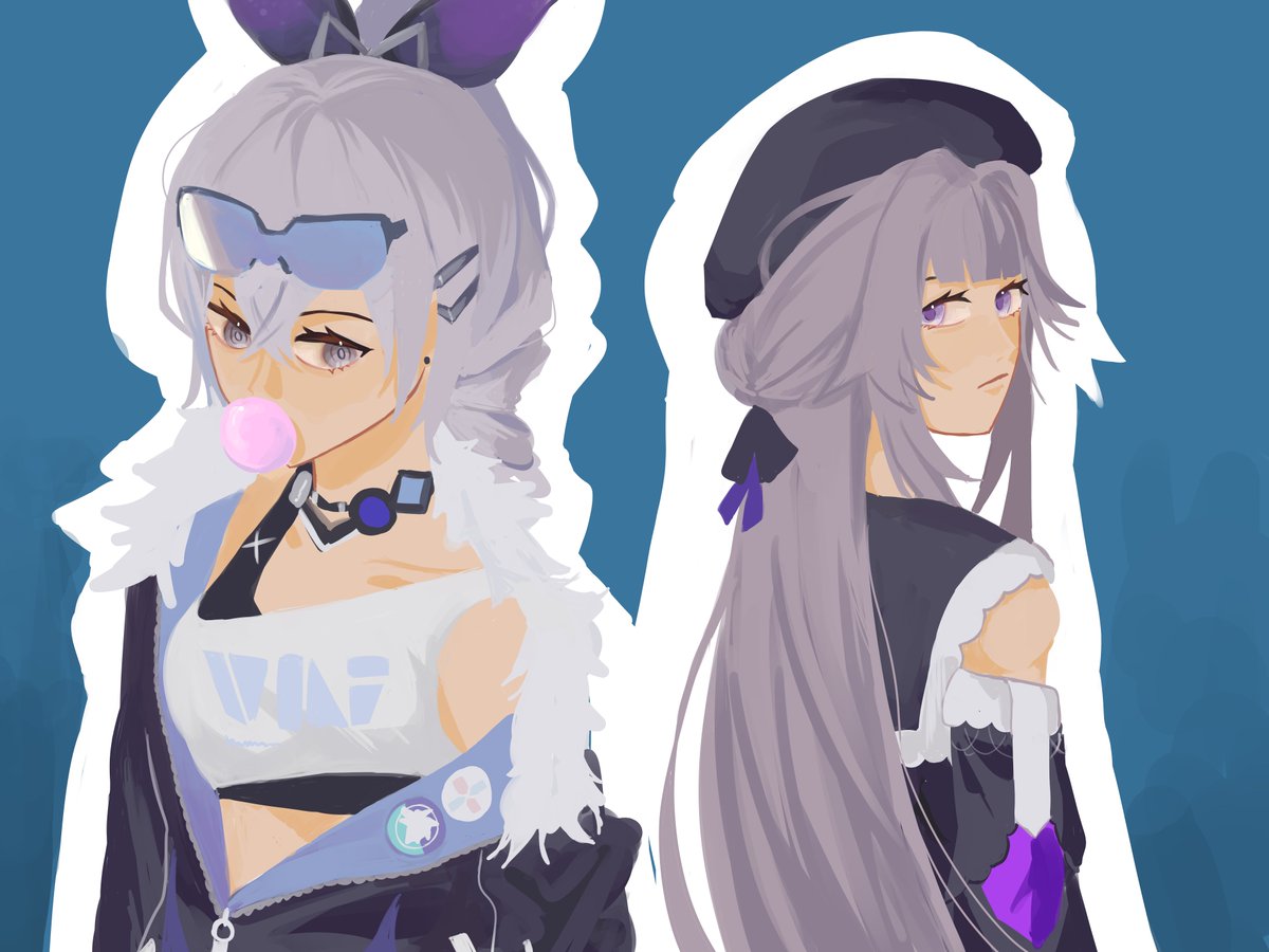 Short girls
#HonkaiStarRail #Silverta #SilverWolf #Herta