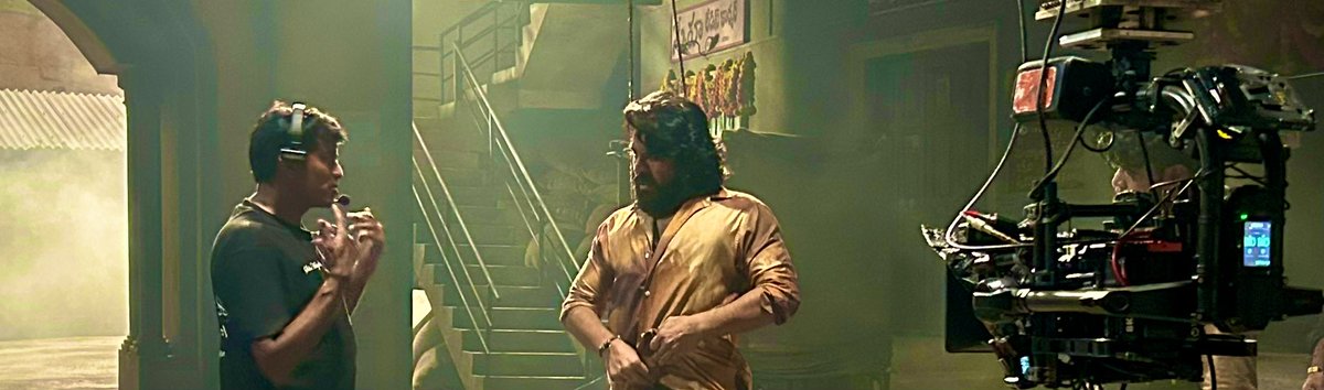 Fiercest #RamCharan in Making 🦁🔥

#PEDDI 🥁🥁💥💥💥