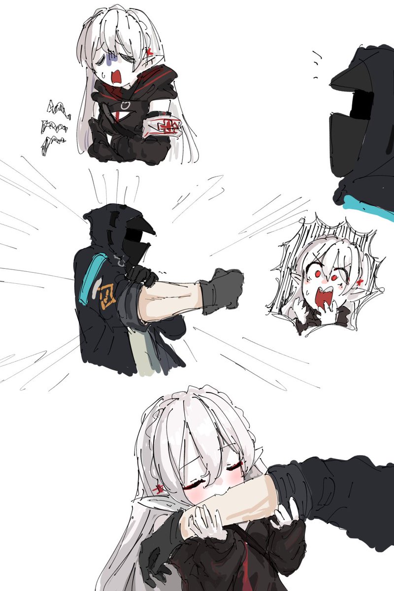 お題箱ありがとうございます
『ワルファリンに吸血されるドクター』