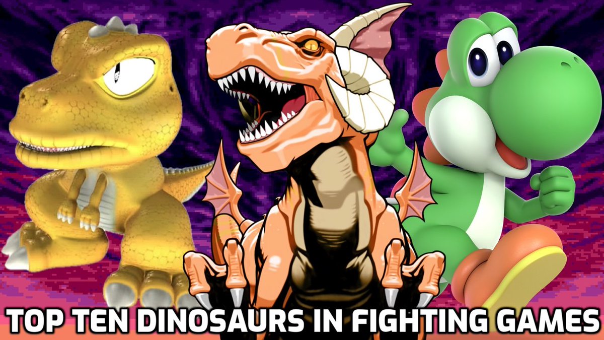 In our years of seeing any type of fighter put into a fighting game, are we really that surprised when a freakin' dinosaur is added to the roster? Regardless, we're hear to find the best fighting game dinos!

Click to watch! ►►► youtu.be/J5VbykaeAMk
