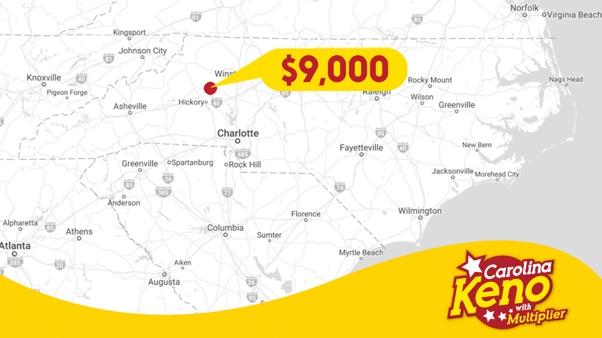 Yesterday, a NC Lottery player tried their luck on Keno at Propst Superette on Old Wilkesboro Road in Taylorsville and won a $9,000 prize! Congrats to the winner!