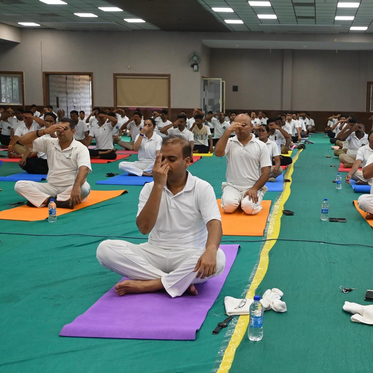 Participated in the District Level International Yoga Day Celebrations 2025. 
Yoga is for all of humanity !