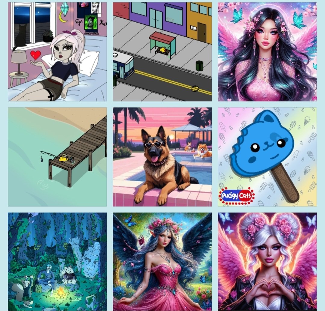 ๐ธ Hana X Hana ๐ธ (@_hanaxhana) on Twitter photo ๐ Won, Airdrop, Gifts , Bought ๐
Thank you so much everyone for your beautiful art ๐ซถ๐ฅฐ
<a href="/nft_sampo/">NFT_Sampo</a>
<a href="/PolyRealmz/">PolyRealmz| 43% MINTED OUT ๐ 12 $MATIC</a>
<a href="/Top_Mur_Meow/">Mur Meow</a> 3x
<a href="/jtmcatpapa/">๐JTMcat เธ
เฒ ะดเฒ เธ
</a>
<a href="/FancygirlzNFT/">Fyn || MINT is LIVE! ๐ง๐ผ๐ฟ</a>
<a href="/TheTacoTribe/">Taco Tribe เผผ เธ โแดโ๏ฝกเผฝเธ ๐ฎ</a> 2x
<a href="/Pinkdiamondmeta/">๐ธEtherealQueen.eth๐ธAKCB</a> 3x
<a href="/BarkCanvasNFT/">Bark Canvas</a>
<a href="/pudgycatsnft/">Pudgy Cats</a>
<a href="/IceGirlzNFT/">Ice Girlz</a>
Love them all ๐ ๐ Won, Airdrop, Gifts , Bought ๐
Thank you so much everyone for your beautiful art ๐ซถ๐ฅฐ
<a href="/nft_sampo/">NFT_Sampo</a>
<a href="/PolyRealmz/">PolyRealmz| 43% MINTED OUT ๐ 12 $MATIC</a>
<a href="/Top_Mur_Meow/">Mur Meow</a> 3x
<a href="/jtmcatpapa/">๐JTMcat เธ
เฒ ะดเฒ เธ
</a>
<a href="/FancygirlzNFT/">Fyn || MINT is LIVE! ๐ง๐ผ๐ฟ</a>
<a href="/TheTacoTribe/">Taco Tribe เผผ เธ โแดโ๏ฝกเผฝเธ ๐ฎ</a> 2x
<a href="/Pinkdiamondmeta/">๐ธEtherealQueen.eth๐ธAKCB</a> 3x
<a href="/BarkCanvasNFT/">Bark Canvas</a>
<a href="/pudgycatsnft/">Pudgy Cats</a>
<a href="/IceGirlzNFT/">Ice Girlz</a>
Love them all ๐