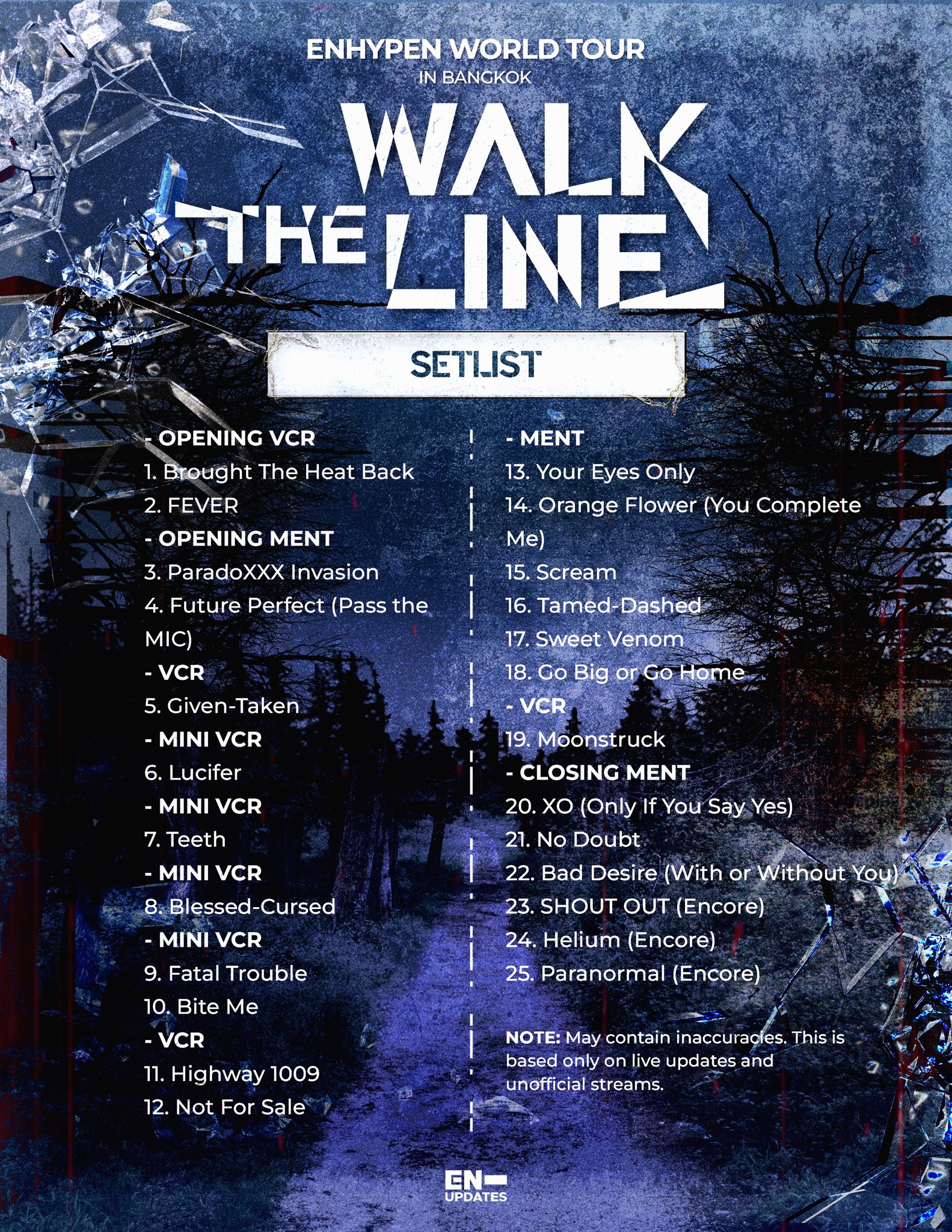 ENHYPEN WALKTHELINE Bangkok FCトレカ　ジョンウォン ENHYPEN WALK THE LINE 会場 FC特典 トレカ ジョンウォン - メルカリ