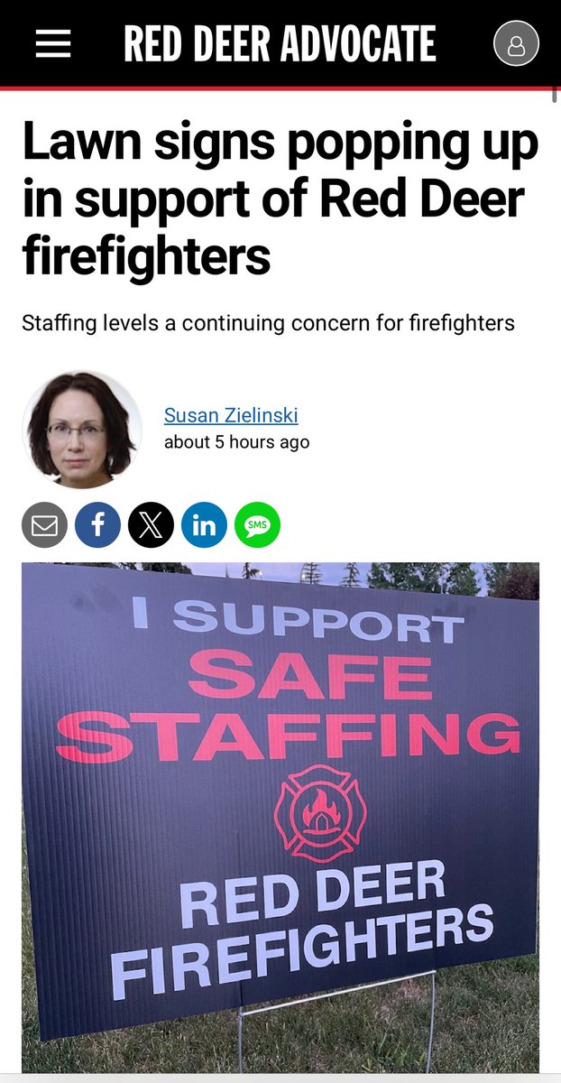 Red Deer is Speaking Up

Over 450 “I SUPPORT SAFE STAFFING” signs are now planted in front yards across the city! A powerful message to City Hall that our community stands behind its firefighters.

This movement isn’t about politics. It’s about safety.

🔥 Over 50 times this