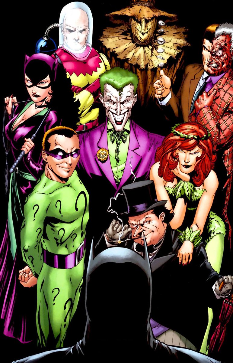 Who has the better villains #SpiderMan or #Batman ?