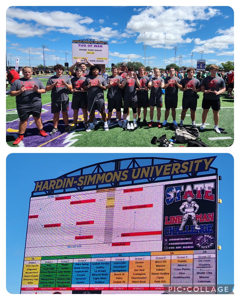 Brian Cope (@coachcope23) on Twitter photo Great job by <a href="/LBBroncoFB/">Lake Belton HS Football</a> for finishing 4th in the Texas State Lineman Challenge at Hardin Simmons!!!! Awesome job of competing! Proud is an understatement #ALLIN <a href="/BigBodyBusines1/">Big Body Business</a> <a href="/BurlesonHSU/">Burleson</a> Great job by <a href="/LBBroncoFB/">Lake Belton HS Football</a> for finishing 4th in the Texas State Lineman Challenge at Hardin Simmons!!!! Awesome job of competing! Proud is an understatement #ALLIN <a href="/BigBodyBusines1/">Big Body Business</a> <a href="/BurlesonHSU/">Burleson</a>