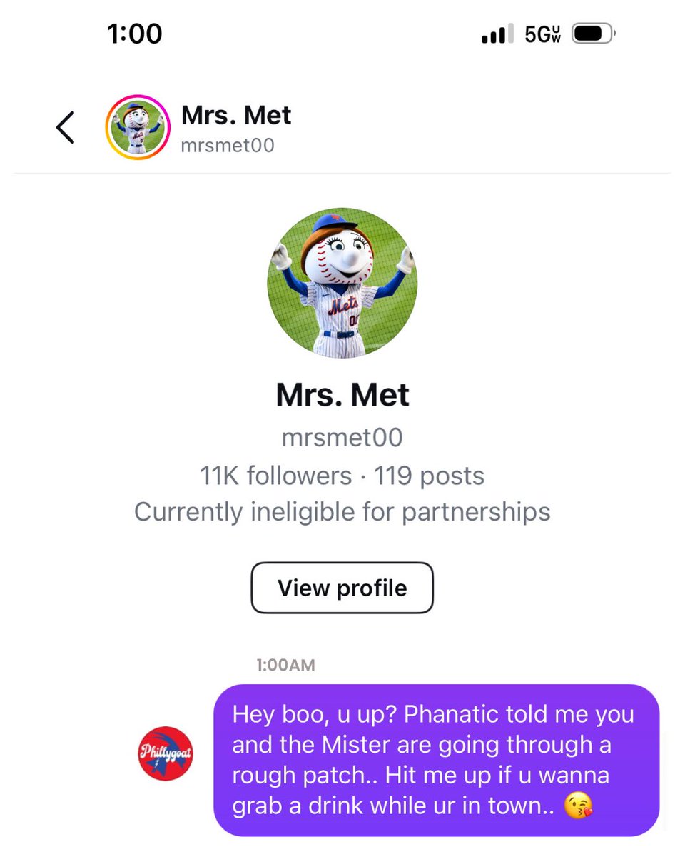 Phillygoat (@phillygoatco) on Twitter photo I heard the Mets are going through a rough patch.. 🤣 
#ringthebell #gophils #shootersshoot #ftm I heard the Mets are going through a rough patch.. 🤣 
#ringthebell #gophils #shootersshoot #ftm