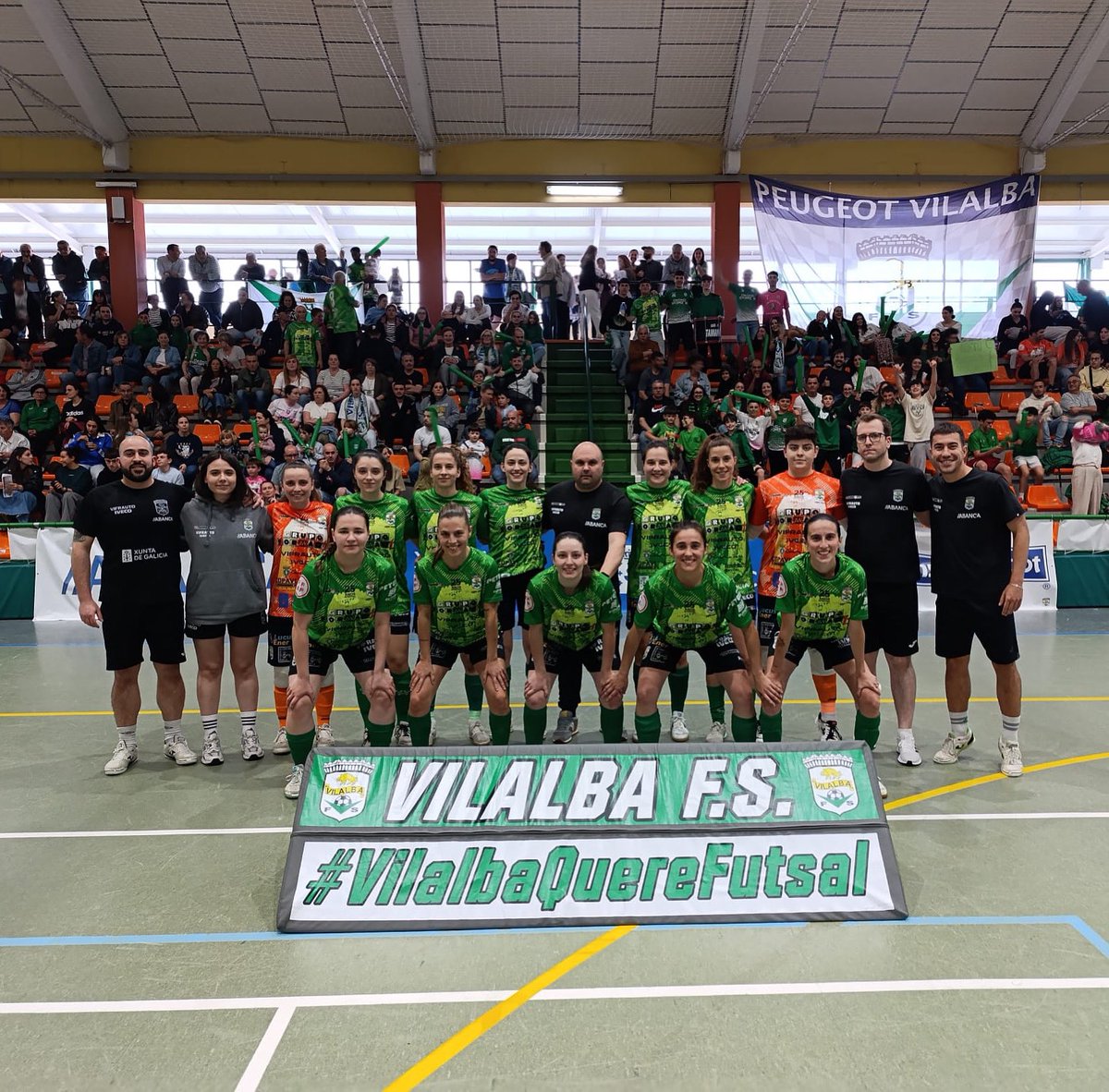 Futsal RFGF (@futsalrfgf) on Twitter photo 😢 A tan só 13 segundos do soño do ascenso.
💚 Unha aperta moi grande a toda a familia do <a href="/vilalba_fs/">Grupo Forma-t Vilalba FS</a> que queda coa mel nos labios tras perder 4-2 na volta (5-5 global) cun gol das locais a tan só 13 segundos do final.
💚 De seguro que voltaredes a intentalo 😢 A tan só 13 segundos do soño do ascenso.
💚 Unha aperta moi grande a toda a familia do <a href="/vilalba_fs/">Grupo Forma-t Vilalba FS</a> que queda coa mel nos labios tras perder 4-2 na volta (5-5 global) cun gol das locais a tan só 13 segundos do final.
💚 De seguro que voltaredes a intentalo