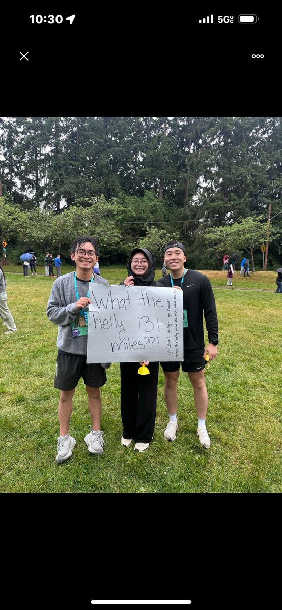 Ran my first half marathon at 16.

Shout out Cadence. <a href="/RossMackay111/">Ross Mackay</a>