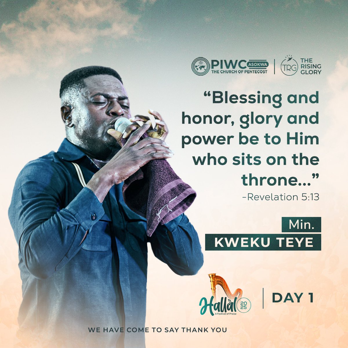#hallal25 
#unrestrainedinperpetualpraise 
#piwcasokwaksi 
#whereJesuslives 
#fssafoauditorium