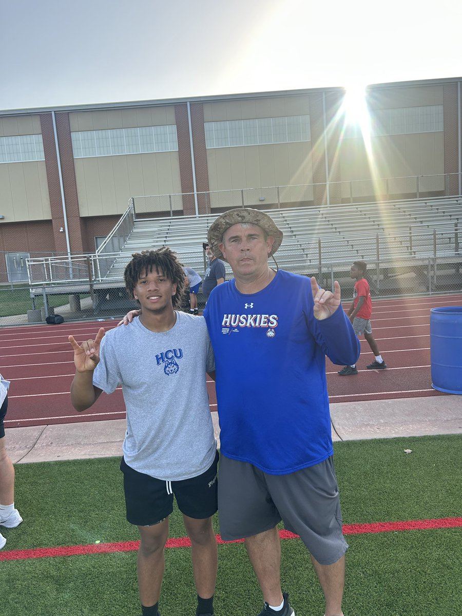 Malaki Lockhart (@lockhartmalaki) on Twitter photo Thank you <a href="/HCUFootball/">HCU Football</a> for the great camp and the opportunity. <a href="/coachwilkerson/">Zach Wilkerson</a> thanks for the invite. I enjoyed the competition and meeting the coaching staff.
<a href="/HCUCoachBachtel/">Coach Jason Bachtel</a>
<a href="/ridgerecruiting/">Keller Fossil Ridge Football</a>
<a href="/NetworkAthletic/">Network Athletics</a> Thank you <a href="/HCUFootball/">HCU Football</a> for the great camp and the opportunity. <a href="/coachwilkerson/">Zach Wilkerson</a> thanks for the invite. I enjoyed the competition and meeting the coaching staff.
<a href="/HCUCoachBachtel/">Coach Jason Bachtel</a>
<a href="/ridgerecruiting/">Keller Fossil Ridge Football</a>
<a href="/NetworkAthletic/">Network Athletics</a>