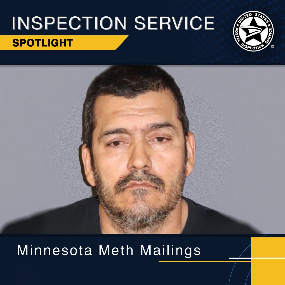 A Minnesota man and his girlfriend were using the mail to distribute dangerous drugs, until Postal Inspectors and other federal agents disrupted their supply chain.
 
In 2023, Postal Inspectors received a tip about suspicious mailings in Eveleth, MN, that were connected to drug