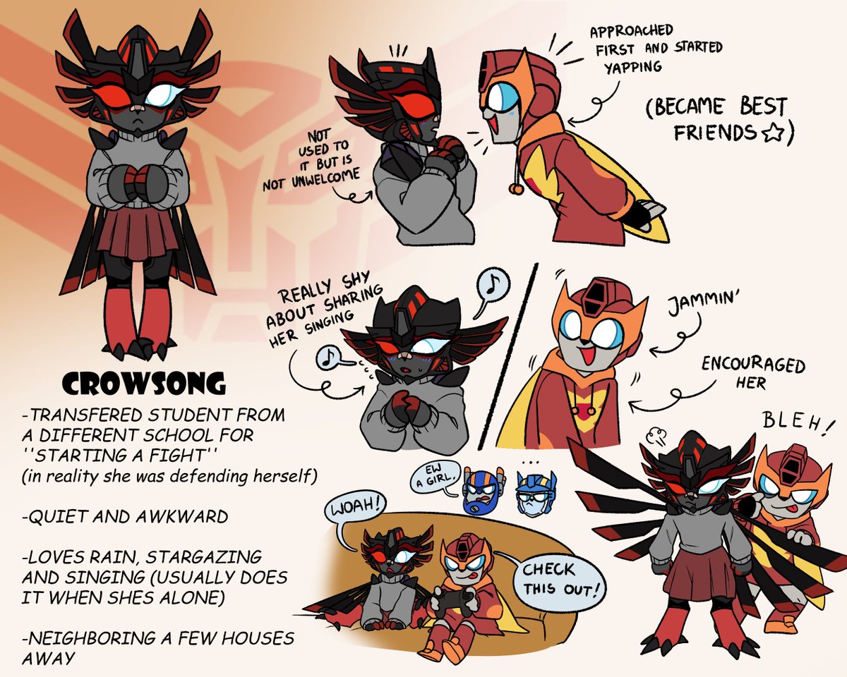 so uh.. i wasn't sure if i could but i threw my tfsona in this-
ERM IM SORRY I COULDN'T HELP IT GULP,,,
#Transformers
