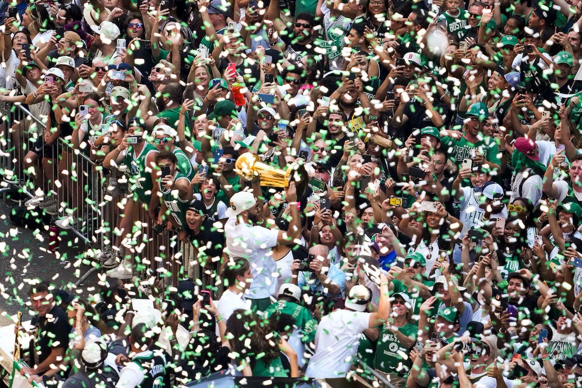 Celtics_AJ's tweet image. One year ago today was the one of the best days of my life ☘️