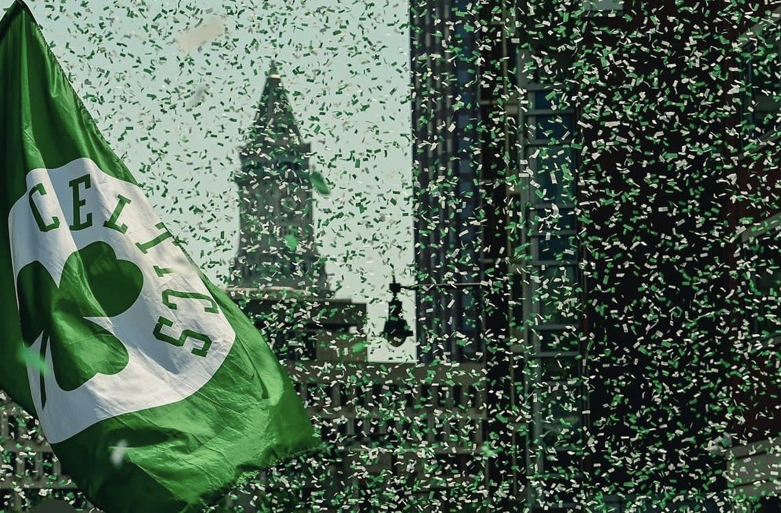 Celtics_AJ's tweet image. One year ago today was the one of the best days of my life ☘️