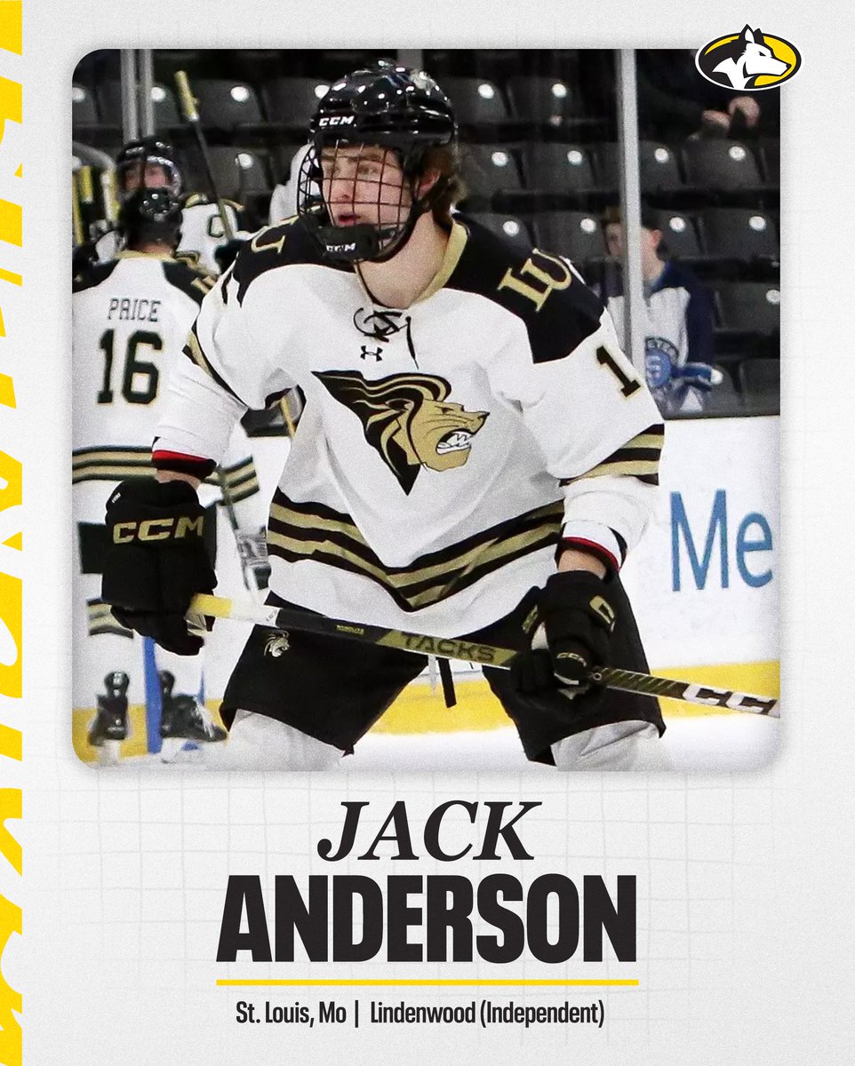 Jack Anderson joins the Huskies after playing 90 NCAA games on the blue line at Lindenwood. #mtuhky #FollowTheHuskies