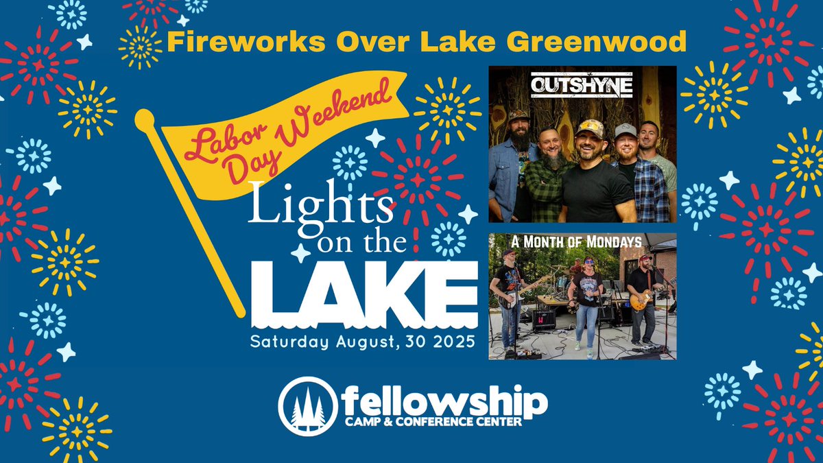 ConnectLakeGWD's tweet photo. Mark Your Calendar 📅 ! #LightsontheLake2025 is Labor Day Weekend, Sat., Aug. 30! Yep, we moved it! 🎆 https://t.co/WwVyBN7gkM