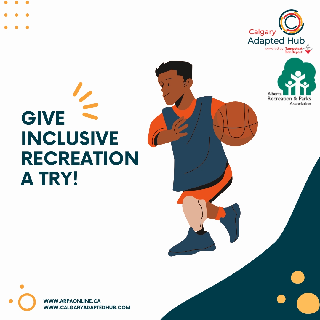 🧡 DAY 6 | INCLUSIVE RECREATION WEEK 🧡

Never tried inclusive recreation? 

🎯 Try a drop-in adapted sport
🎯 Sign up for a sensory-friendly swim
🎯 Join a local inclusive arts or movement class
🎯 Explore new ways to move with your family or friends
