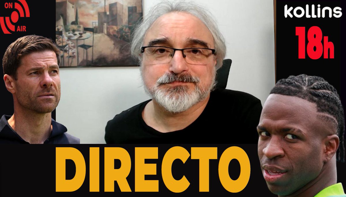 🚨🚨🚨 DIRECTO A LAS 18h! PARA HABLAR DE LA ACTUALIDAD DEL REAL MADRID Y DE LO QUE VOSOTROS QUERÁIS!

ALLÍ OS ESPERO! 😉

👉👉👉 youtube.com/live/w-qJxmETv…
