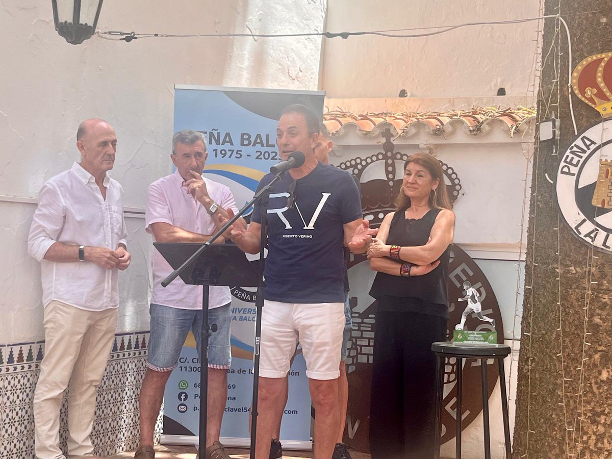 III TROFEO ARGIMIRO MÁRQUEZ 

🏆 La Real Balompédica Linense SAD, ha estado presente en la entrega de la 3ª edición del Trofeo “Argimiro Márquez” en las instalaciones de Peña Balona, al máximo goleador de la pasada temporada, Jack Harper.

Enhorabuena!!