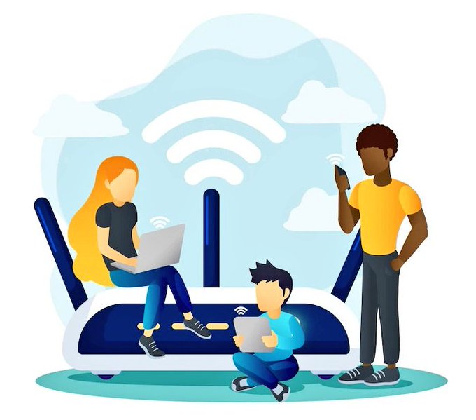 Diagnóstico 🔎WiFi 📶en Centros Educativos 🧑‍💻: Trabaja
<a href="/ETECSA_Cuba/">ETECSA</a>
de conjunto con los centros de estudios del país. Análisis de conectividad
 Zona con cobertura señal wi-fi
 Proyecto de dimensionamiento por espacios físicos y cantidad de estudiantes.
 #EtecsaConCuba #Cuba🇨🇺