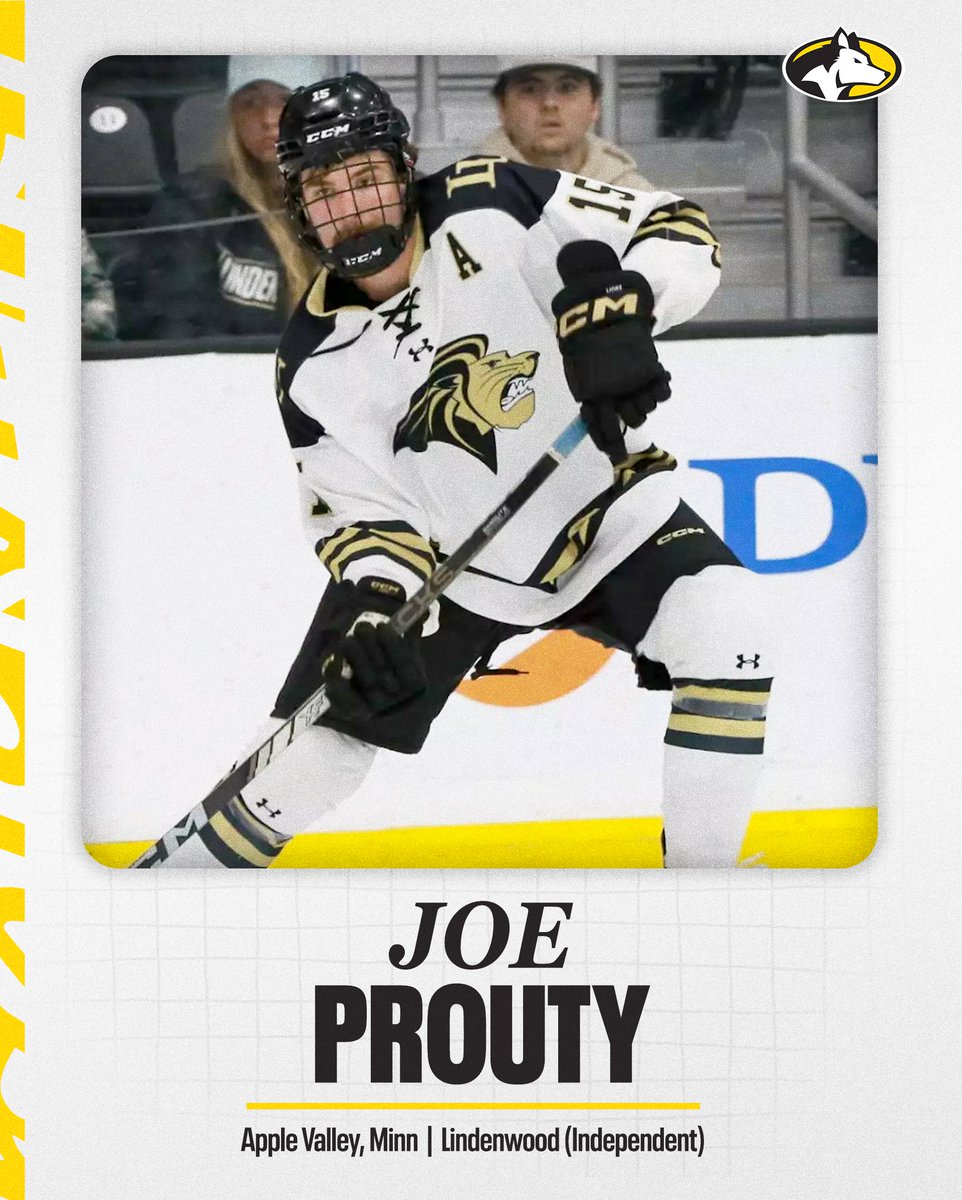 Joe Prouty has 90 games of NCAA experience on the blue line in 3 years at Lindenwood. He was an alternate captain for the Lions. #mtuhky #FollowTheHuskies