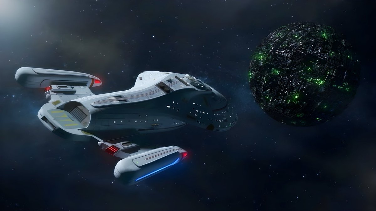 startrek_ships's tweet image. #IntrepidClass pursues a #BorgSphere

Credit: Jetfreak-7 | DeviantArt