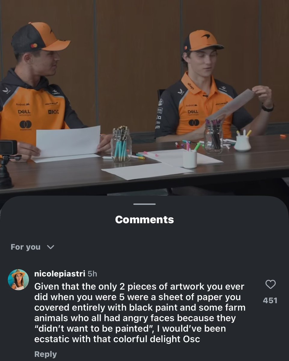 Hacía sus animales enojados porque no quería pintarlos JAKDSKSKSK dios Oscar 😭